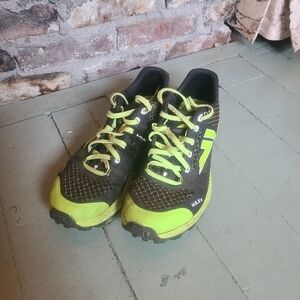 MAX Black and Neon Green Athletic Shoes
